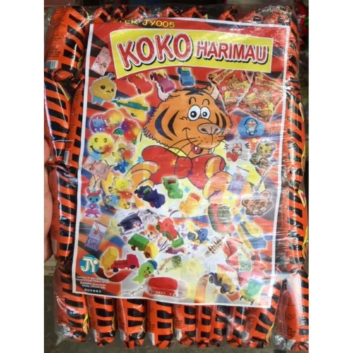 101f42839eeac16ddd724b97a8e67662.webp 10 Pcs Kitty Princess Koko Harimau My Little Pony Spiderman Labubu Pokemon Angry Bird Surprise Party Pack Snack Toy