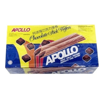 624fdfc59d8449fa82930dc81fe4ad74.webp 30 Packs Apollo Wafer Chocolate 1044a 11g Each Pack HALAL