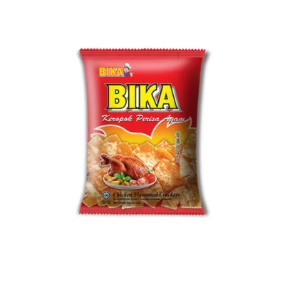 bika-2.png 10 Packs Bika Chicken Flavoured Snack 10g
