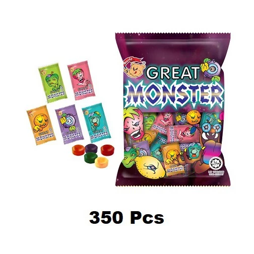 350 Pcs YLF Great Monster Candy 910g Halloween HALAL