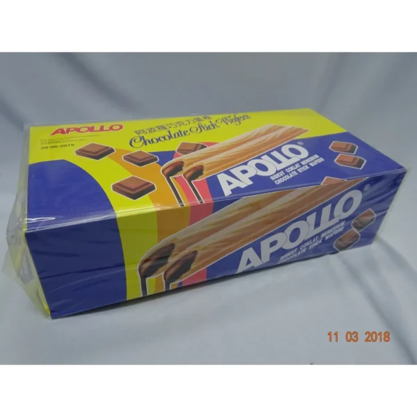 30 Packs Apollo Wafer Chocolate 1044a 11g Each Pack HALAL
