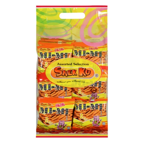 my-11134207-23010-sradv504yymv22.webp Snek Ku Mimi Prawn Flavoured Snacks 10gm 25 s