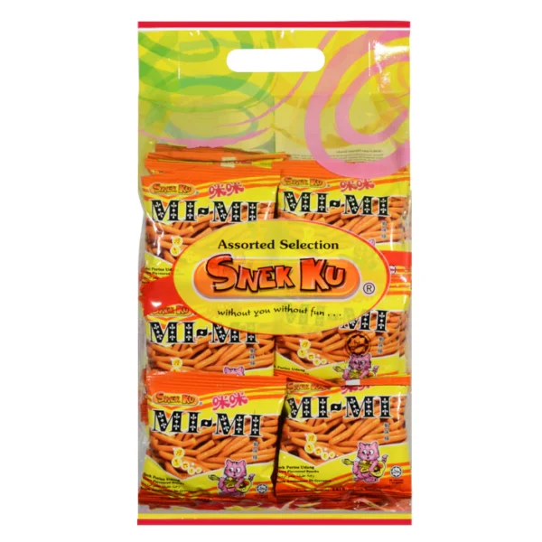 Snek Ku Mimi Prawn Flavoured Snacks 10gm 25 s