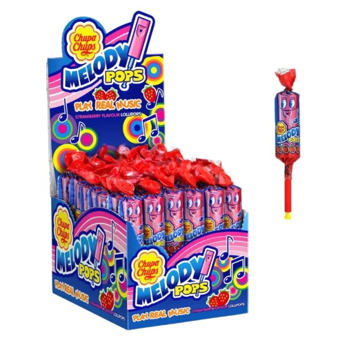 my-11134207-7quky-lhe929jfaaye20.webp 30 Pcs Chupa Chups Melody Pops Play Real Music Assorted Lollipop Candy 15g Each Muzik Pop