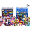 50 Pcs Hantu Gum Chewing Gum Bubble Gum   Rainbow Gum with Sour Powder   Magic Wonder Candy Halloween