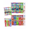 my-11134207-7r98o-m017lxlkc5swc5.webp 40 Pcs Sanwa Rainbow Sour Belt Sour Ties 4 Colours 4 Flavours Sour Power Gummy 8g Each 500g Jelli Asam Sour Jelly
