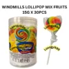30 Pcs 5cm Large Windmill Lollipop in Bottle 16g Each HALAL