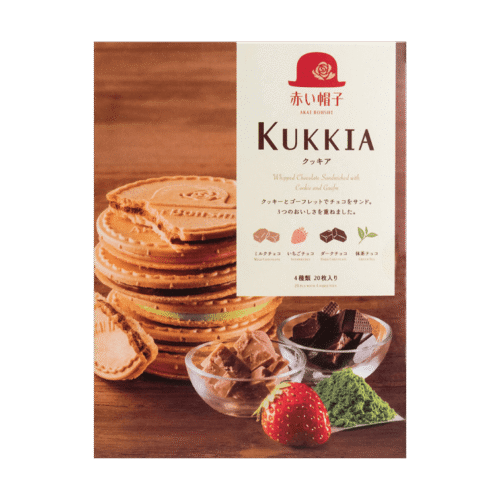 7d85667f31b2efd85125d61e11773703_757x757.png KUKKIA Assorted Whipped Chocolate Sandwich Cookies – Gift Box (4 Flavours, 20pcs)