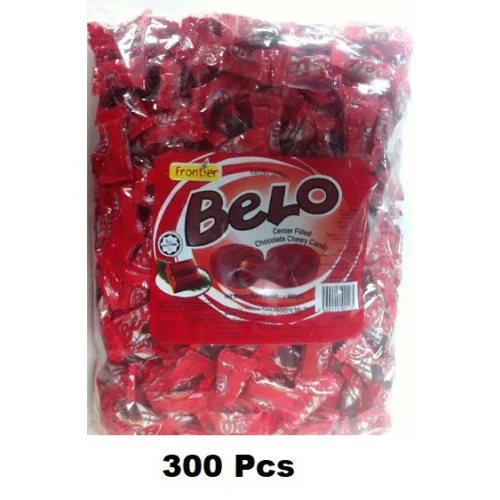 937b17e54b0f108793b2e9f92ca598bf.webp 300 Pcs Belo Center Filled Chocolate Chewy Candy