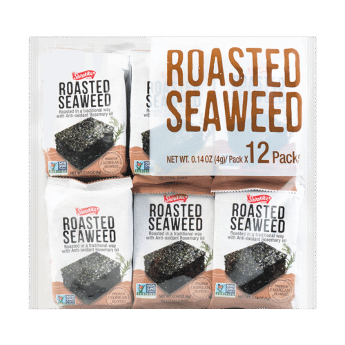 98a7e65e0a28ed14328eade77b0bbb84_757x757.png Roasted Seaweed - 12 Packs × 4g (Total 48g)