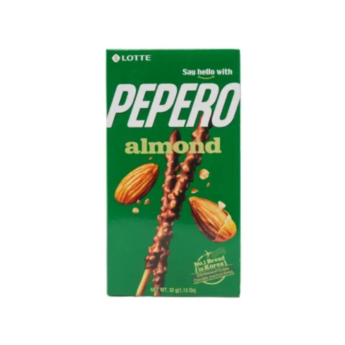[40pcs] Mix Halal Pepero Almond Chocolate Stick 32g Crunchy/Snowy Almond Small Pack